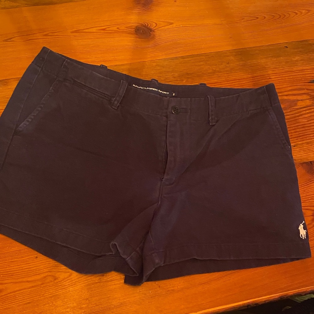 Polo by Ralph Lauren Navy Women's Cotton Chino Shorts